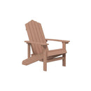 Garden Adirondack Chair With Brown Table Hdpe