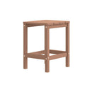 Garden Adirondack Chair With Brown Table Hdpe