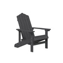 Garden Adirondack Chair With Table Hdpe Anthracite