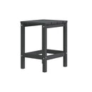 Garden Adirondack Chair With Table Hdpe Anthracite