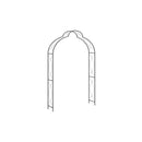 Garden Arch Black 150 X 34 X 240 Cm Iron
