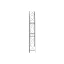 Garden Arch Black 150 X 34 X 240 Cm Iron