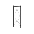 Garden Arch Black 150 X 34 X 240 Cm Iron