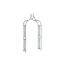 Garden Arch Dark Green 120 X 38 X 258 Cm Iron