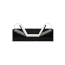 Garden Bed With Cushion And Pillows Poly Rattan Black