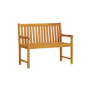 Garden Bench 110 Cm Solid Acacia Wood With An Oil Finish