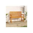 Garden Bench 110 Cm Solid Acacia Wood With An Oil Finish