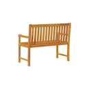 Garden Bench 110 Cm Solid Acacia Wood With An Oil Finish
