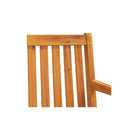 Garden Bench 110 Cm Solid Acacia Wood With An Oil Finish
