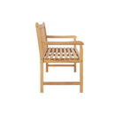 Garden Bench 114 Cm Solid Teak Wood
