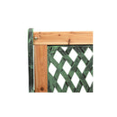 Garden Bench 122 Cm Cast Iron And Solid Firwood Pvc