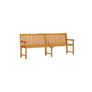 Garden Bench 219 Cm Solid Acacia Wood