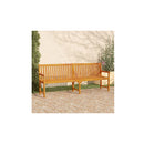 Garden Bench 219 Cm Solid Acacia Wood