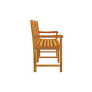 Garden Bench 219 Cm Solid Acacia Wood