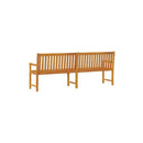 Garden Bench 219 Cm Solid Acacia Wood