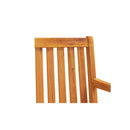 Garden Bench 219 Cm Solid Acacia Wood