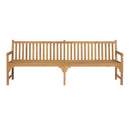 Garden Bench 228 Cm Solid Teak Wood