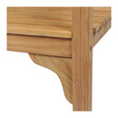 Garden Bench 228 Cm Solid Teak Wood