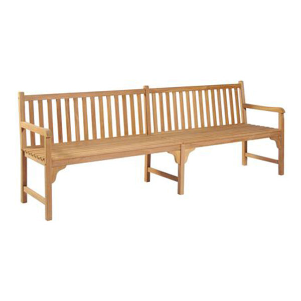 Garden Bench 228 Cm Solid Teak Wood