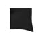 Garden Bench Cushion Fabric Black 150 X 50 X 7 Cm