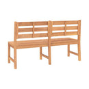 Garden Bench Solid Teak Wood 150 Cm