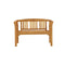 Garden Bench With Cushion Solid Acacia Wood 120 Cm Beige