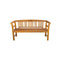Garden Bench 157 Cm Solid Acacia Wood With Cushion