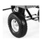 Garden Cart With Mesh Liner Lawn Folding Trolley Black