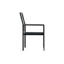 Garden Chairs 4 Pcs Pvc Rattan Black