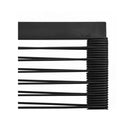 Garden Chairs 4 Pcs Rope Rattan Black
