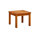Garden Coffee Table 45 X 45 X 36 Cm Solid Acacia Wood