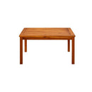 Garden Coffee Table 85 X 85 X 45 Cm Solid Acacia Wood