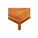 Garden Coffee Table 85 X 85 X 45 Cm Solid Acacia Wood