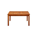 Garden Coffee Table 85 X 85 X 45 Cm Solid Acacia Wood