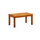 Garden Coffee Table Solid Acacia Wood 70 X 40 X 36 Cm