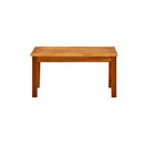Garden Coffee Table Solid Acacia Wood 70 X 40 X 36 Cm