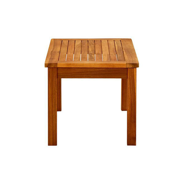 Garden Coffee Table Solid Acacia Wood 70 X 40 X 36 Cm