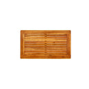 Garden Coffee Table Solid Acacia Wood 70 X 40 X 36 Cm