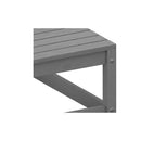 Garden Corner Sofas 2 Pcs Grey Solid Pinewood