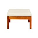 Garden Footrests 2 Pcs Solid Acacia Wood