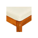 Garden Footrests 2 Pcs Solid Acacia Wood