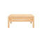 Garden Footstool Solid Pinewood