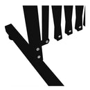 Garden Gate Security Pet Baby Fence Barrier Safety Aluminum Indoor Outdoor
