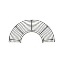 Garden Half Round Tree Bench 160 Cm Steel