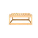 Garden Lounge Set Solid Pinewood 5 Pieces
