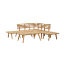 Garden Lounge Set Solid Wood Acacia