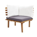 Garden Lounge Set Solid Wood Acacia