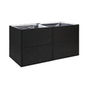 Garden Planter Black 157 X 80 X 80 Cm Poly Rattan
