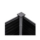 Garden Raised Bed 200 X 50 X 54 Cm Wpc Grey