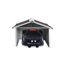 Garden Robot Lawnmower Shed 92 X 97 X 63 Cm Galvanised Steel Anthracite